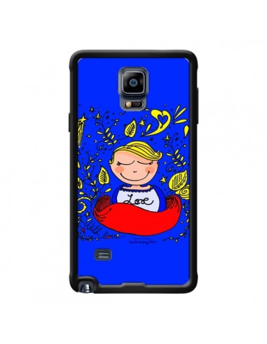 Coque Love Fille pour Samsung Galaxy Note 4 - Leellouebrigitte