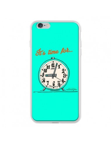 Coque It's time for pour iPhone 6 Plus - Leellouebrigitte