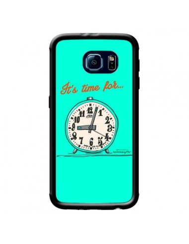 Coque It's time for pour Samsung Galaxy S6 - Leellouebrigitte