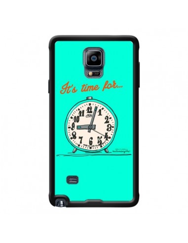 Coque It's time for pour Samsung Galaxy Note 4 - Leellouebrigitte