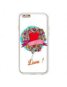 Coque Love Happy Life pour iPhone 6 - Leellouebrigitte 2