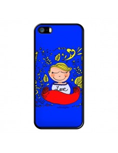 Coque Love Fille pour iPhone 5 et 5S - Leellouebrigitte