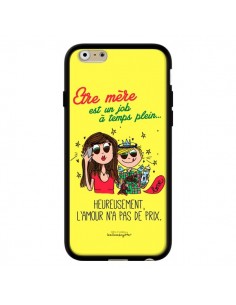Coque Etre mère est un job à plein temps Fête des Mères pour iPhone 6 - Leellouebrigitte