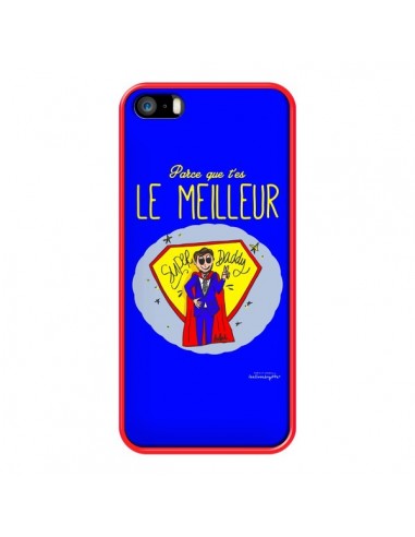 Coque Le meilleur Papa Fête des Pères pour iPhone 5 et 5S - Leellouebrigitte