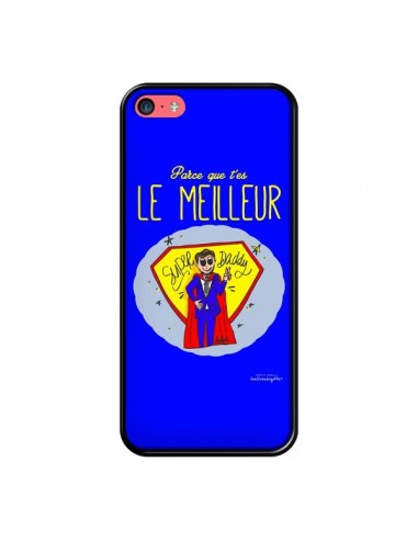 Coque Le meilleur Papa Fête des Pères pour iPhone 5C - Leellouebrigitte