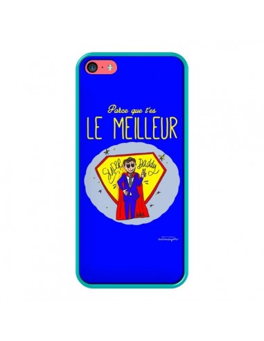 Coque Le meilleur Papa Fête des Pères pour iPhone 5C - Leellouebrigitte