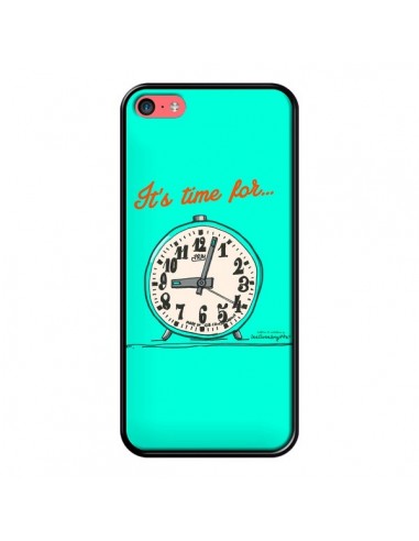 Coque It's time for pour iPhone 5C - Leellouebrigitte