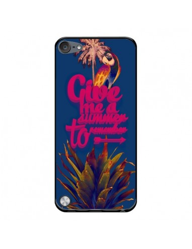 Coque Give me a summer to remember souvenir paysage pour iPod Touch 5 - Eleaxart