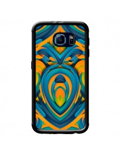 Coque Cross Heart Azteque Cur pour Samsung Galaxy S6 - Eleaxart