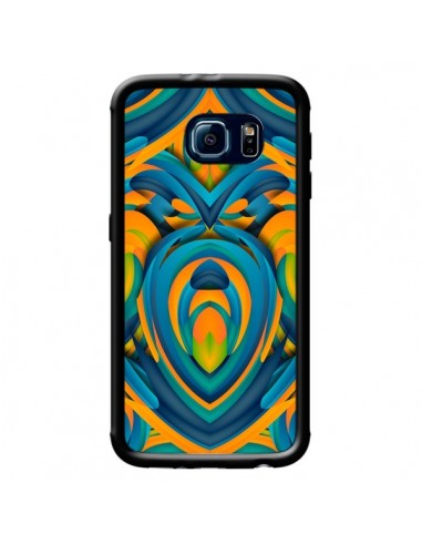 Coque Cross Heart Azteque Cur pour Samsung Galaxy S6 - Eleaxart