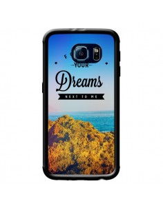 Coque Follow your dreams Suis tes rêves pour Samsung Galaxy S6 - Eleaxart