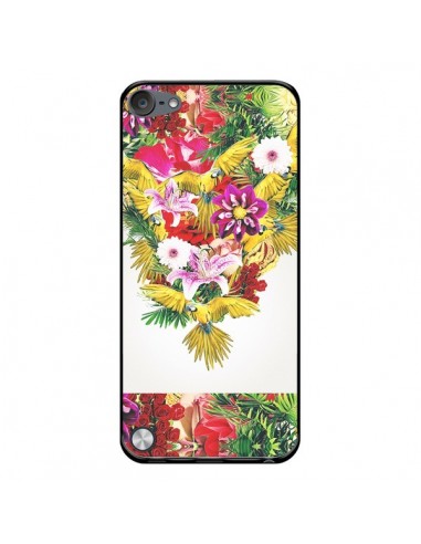Coque Parrot Floral Perroquet Fleurs pour iPod Touch 5 - Eleaxart