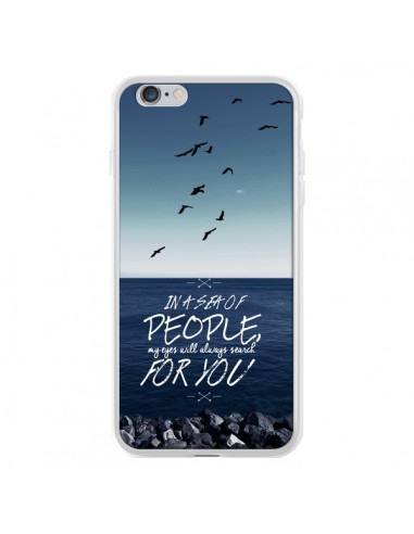 Coque Sea Mer Plage pour iPhone 6 Plus - Eleaxart