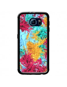 Coque Splashes Peintures pour Samsung Galaxy S6 - Eleaxart