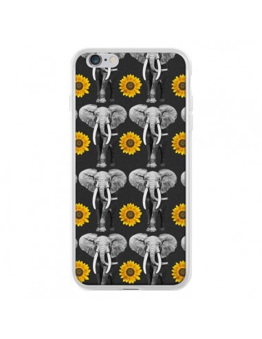 Coque Elephant Tournesol pour iPhone 6 Plus - Eleaxart