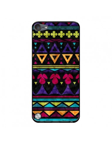 Coque Triangles Pattern Azteque pour iPod Touch 5 - Eleaxart