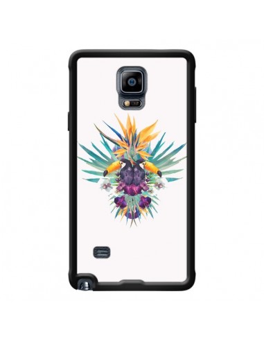 Coque Exotic Toucans Summer Ete pour Samsung Galaxy Note 4 - Eleaxart