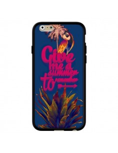 Coque Give me a summer to remember souvenir paysage pour iPhone 6 - Eleaxart