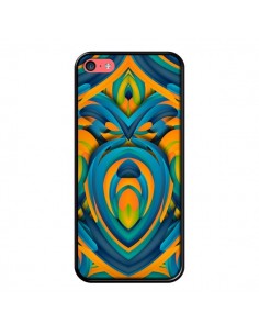 Coque Cross Heart Azteque Cur pour iPhone 5C - Eleaxart