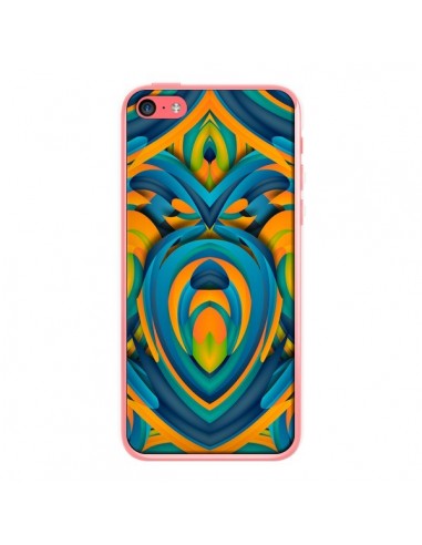 Coque Cross Heart Azteque Cur pour iPhone 5C - Eleaxart