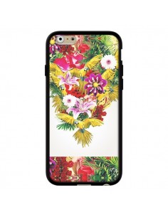 Coque Parrot Floral Perroquet Fleurs pour iPhone 6 - Eleaxart