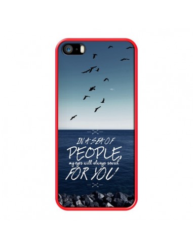 Coque Sea Mer Plage pour iPhone 5 et 5S - Eleaxart