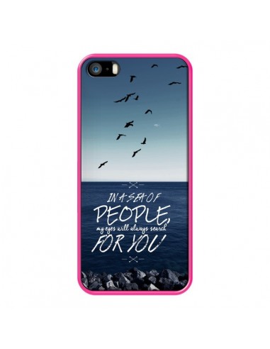 Coque Sea Mer Plage pour iPhone 5 et 5S - Eleaxart