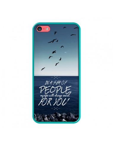 Coque Sea Mer Plage pour iPhone 5C - Eleaxart