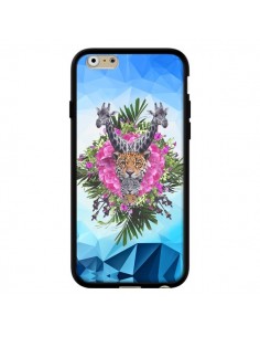 Coque Giraffes Lion Tigre Jungle pour iPhone 6 - Eleaxart