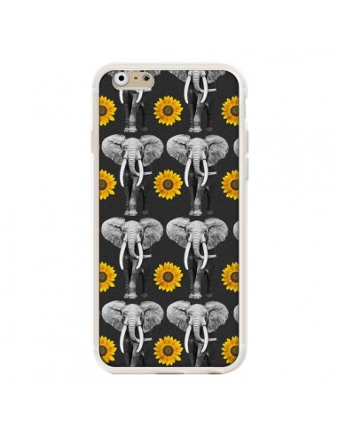 Coque Elephant Tournesol pour iPhone 6 - Eleaxart