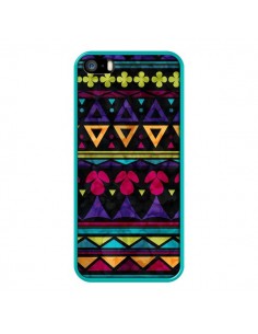 Coque Triangles Pattern Azteque pour iPhone 5 et 5S - Eleaxart 2