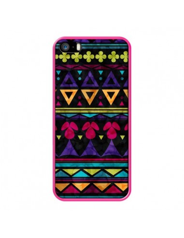 Coque Triangles Pattern Azteque pour iPhone 5 et 5S - Eleaxart