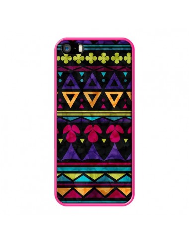 Coque Triangles Pattern Azteque pour iPhone 5 et 5S - Eleaxart