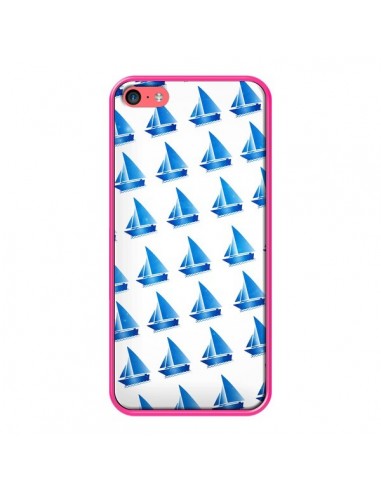 Coque Bateau Voilier Barquitos pour iPhone 5C - Eleaxart