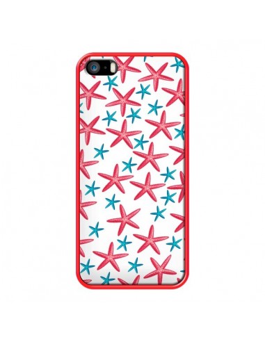 Coque Etoiles de mer Estrellitas pour iPhone 5 et 5S - Eleaxart