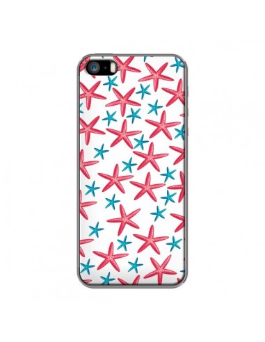 Coque Etoiles de mer Estrellitas pour iPhone 5 et 5S - Eleaxart