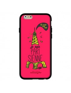 Coque Je suis Parisienne La Tour Eiffel Rose pour iPhone 6 - Leellouebrigitte
