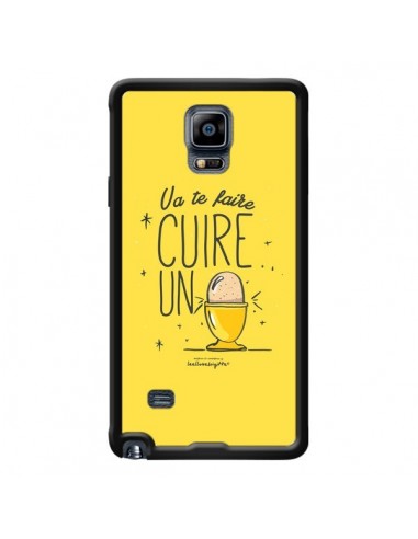 Coque Va te faire cuir un oeuf jaune pour Samsung Galaxy Note 4 - Leellouebrigitte