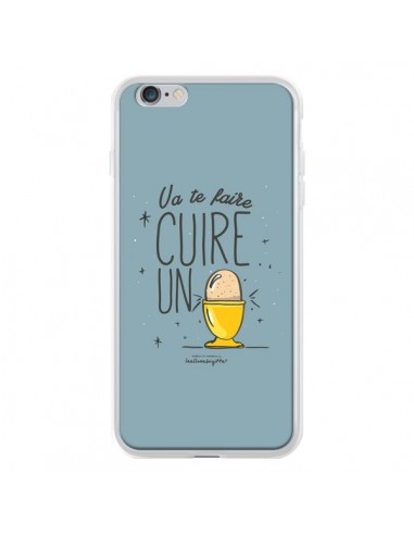 Coque Va te faire cuir un oeuf gris pour iPhone 6 Plus - Leellouebrigitte