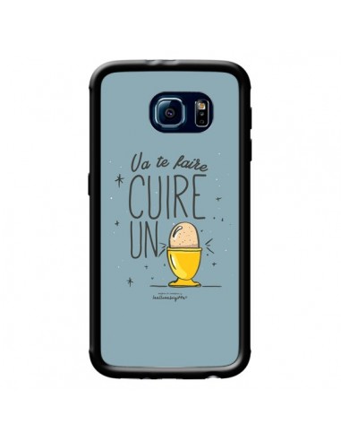 Coque Va te faire cuir un oeuf gris pour Samsung Galaxy S6 - Leellouebrigitte