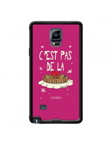 Coque C'est pas de la tarte pour Samsung Galaxy Note 4 - Leellouebrigitte