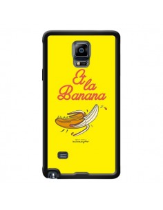 Coque Et la banana banane pour Samsung Galaxy Note 4 - Leellouebrigitte