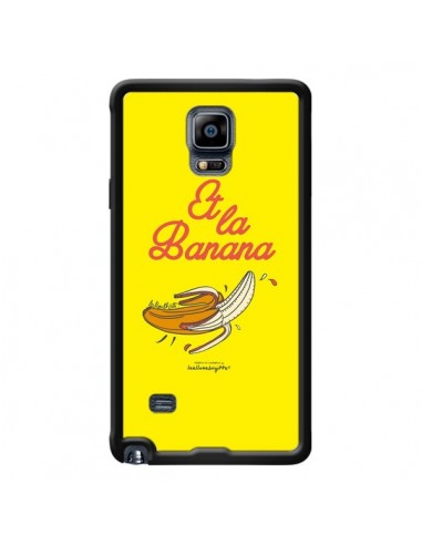 Coque Et la banana banane pour Samsung Galaxy Note 4 - Leellouebrigitte