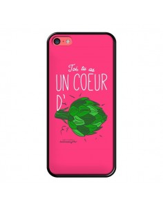 Coque Toi tu as un coeur d'artichaut pour iPhone 5C - Leellouebrigitte