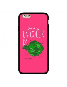 Coque Toi tu as un coeur d'artichaut pour iPhone 6 - Leellouebrigitte