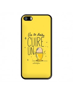 Coque Va te faire cuir un oeuf jaune pour iPhone 5 et 5S - Leellouebrigitte