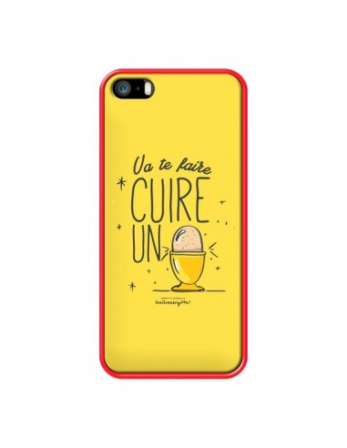 Coque Va te faire cuir un oeuf jaune pour iPhone 5 et 5S - Leellouebrigitte