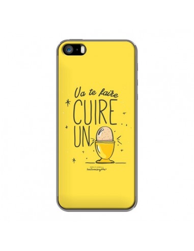 Coque Va te faire cuir un oeuf jaune pour iPhone 5 et 5S - Leellouebrigitte