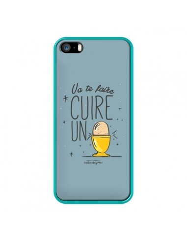 Coque Va te faire cuir un oeuf gris pour iPhone 5 et 5S - Leellouebrigitte