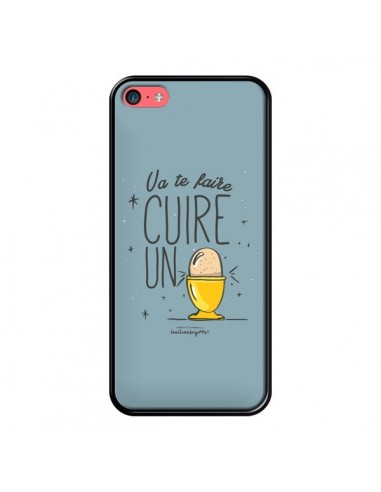 Coque Va te faire cuir un oeuf gris pour iPhone 5C - Leellouebrigitte